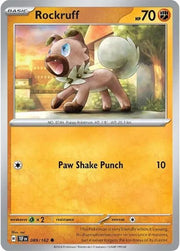 Rockruff 089/162 · Normal (Temporal Forces)