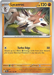 Lycanroc 090/162 · Normal (Temporal Forces)