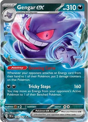 Gengar ex Temporal Forces Double Rare 104/162