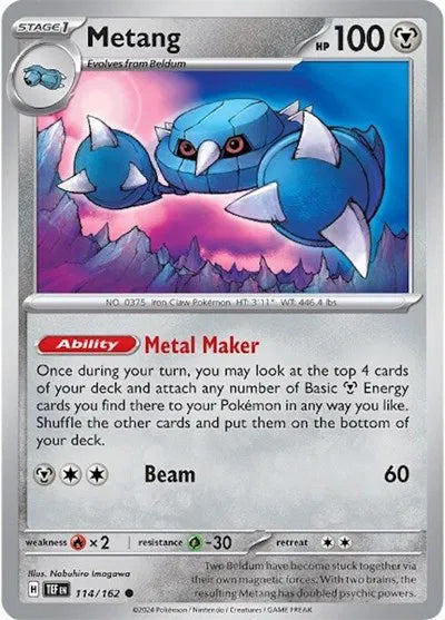 Metang 114/162 · Normal (Temporal Forces)