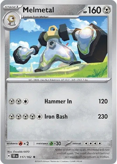 Melmetal 117/162 · Holofoil (Temporal Forces)