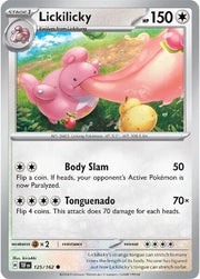 Lickilicky 125/162 · Normal (Temporal Forces)