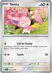 Skitty 130/162 · Normal (Temporal Forces)