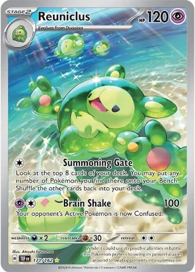 Reuniclus Temporal Forces Illustration Rare 171/162