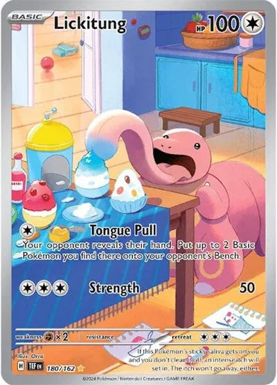 Lickitung 180/162 · Holofoil (Temporal Forces)