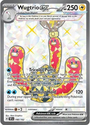 Pokemon Wugtrio ex Ultra Rare 190/162