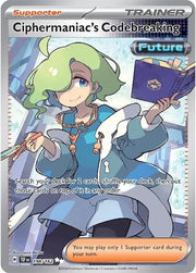 2025 Scarlet & Violet Temporal Fores Ciphermaniac's Codebreaking 198/162 - Ultra Rare