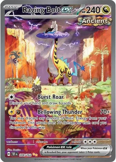 Raging Bolt ex 208/162 (Temporal Forces) — PSA 9