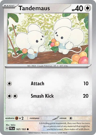 Tandemaus (Cosmos Foil) 167/193 (Miscellaneous Cards & Products)