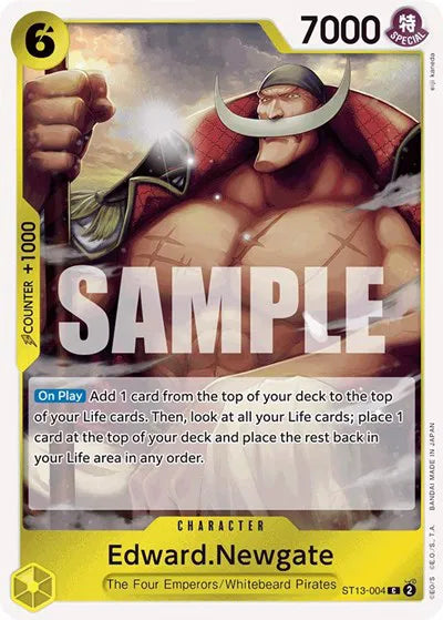 Edward.Newgate ST13-004 (Ultra Deck: The Three Brothers)