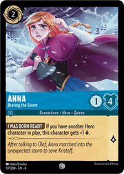 Anna - Braving the Storm 137/204 · Cold Foil (Ursula's Return)