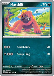 Maschiff (Cosmos Holo) 142/193 (Miscellaneous Cards & Products)