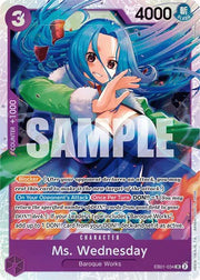 Ms. Wednesday EB01-034 (Extra Booster: Memorial Collection)