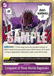 Conquerer of Three Worlds Ragnaraku EB01-039 (Extra Booster: Memorial Collection)