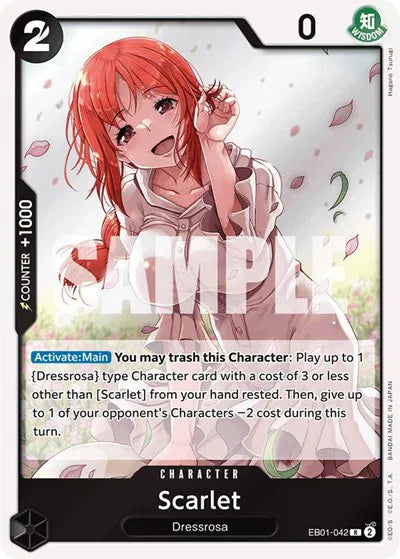 Scarlet EB01-042 (Extra Booster: Memorial Collection)