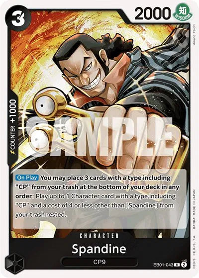 Spandine EB01-043 (Extra Booster: Memorial Collection)