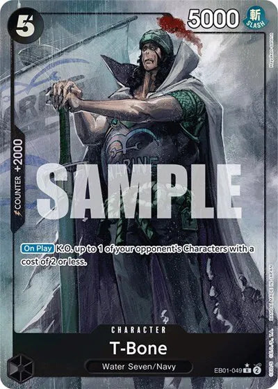 T-Bone (Alternate Art) EB01-049 · Foil (Extra Booster: Memorial Collection)