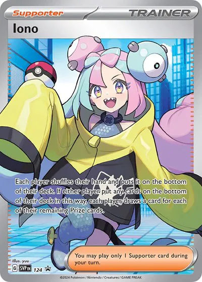 Iono 124 · Holofoil (Scarlet & Violet Promo)