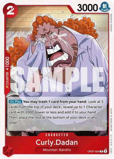 Curly.Dadan OP07-004 · Foil (500 Years in the Future)