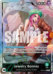 One Piece TCG ENGLISH OP07-019 ALT ART Jewelry Bonney (LEADER)