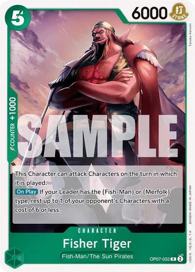 Fisher Tiger OP07-032 (500 Years in the Future)