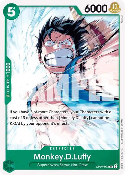 Monkey.D.Luffy (033) OP07-033 (500 Years in the Future)