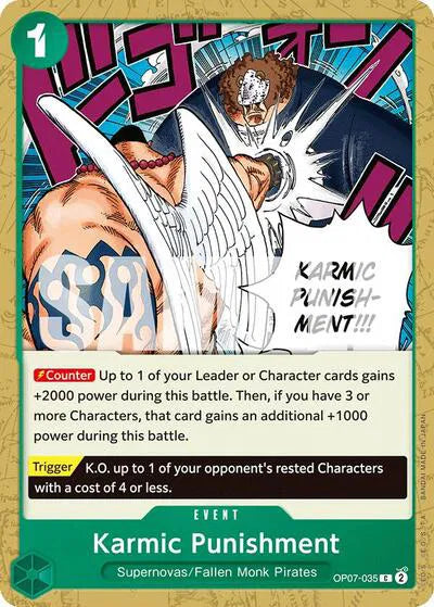 Karmic Punishment OP07-035 (500 Years in the Future)
