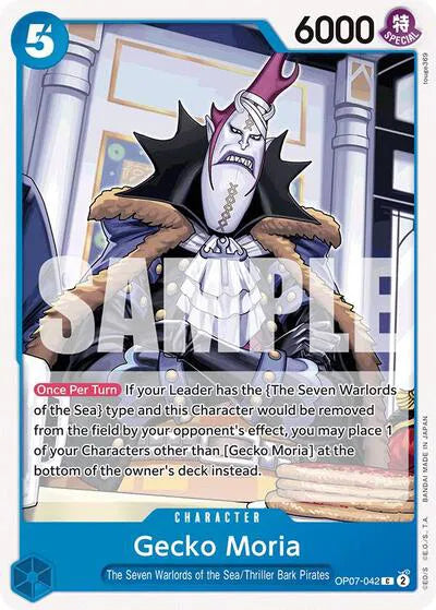 Gecko Moria (042) OP07-042 (500 Years in the Future)