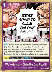 We're Going to Claim the One Piece!!! OP07-077 (500 Years in the Future)
