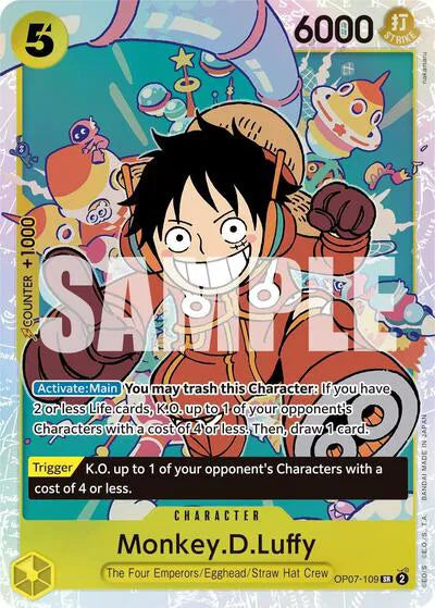 Monkey.D.Luffy (109) OP07-109 (500 Years in the Future)