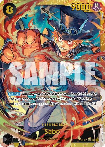 Sabo OP07-118 (500 Years in the Future)