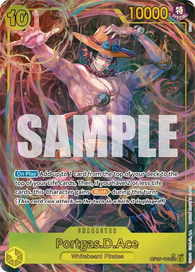 Portgas.D.Ace (119) (Parallel) 500 Years in the Future SEC OP07-119