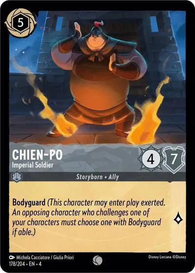 Chien-Po - Imperial Soldier 178/204 · Cold Foil (Ursula's Return)