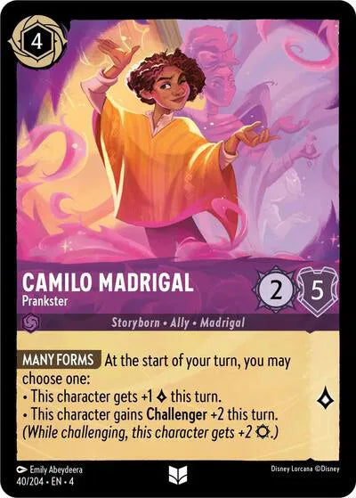 Camilo Madrigal - Prankster 40/204 · Cold Foil (Ursula's Return)