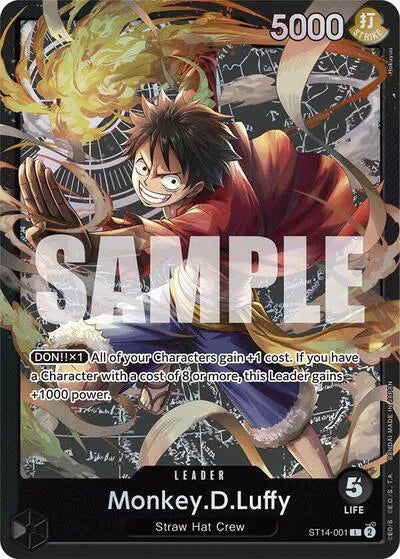 Monkey.D.Luffy (001) ST14-001 (Starter Deck 14: 3D2Y)