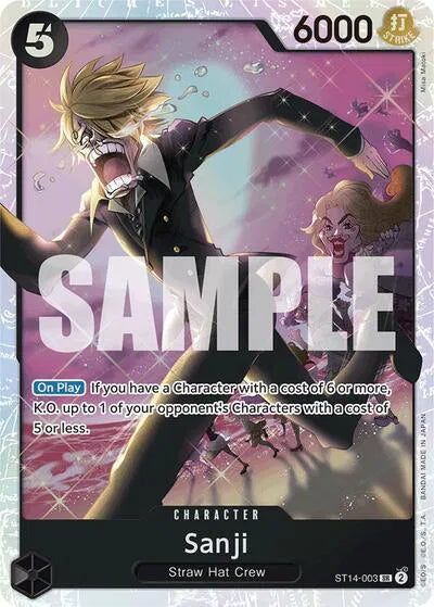 Sanji ST14-003 (Starter Deck 14: 3D2Y)