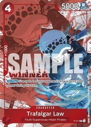 Trafalgar Law (Winner Pack Vol. 7) P-017 (One Piece Promotion Cards)