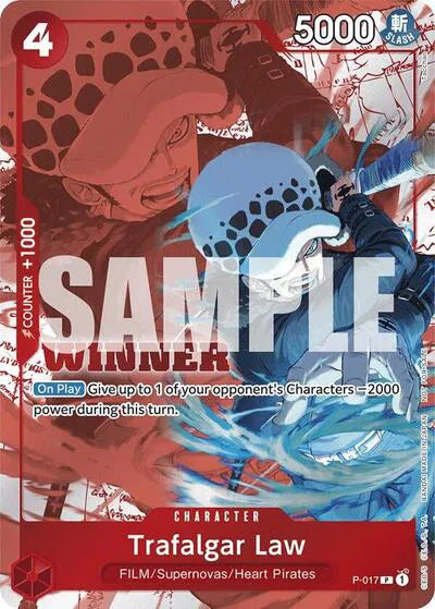 Trafalgar Law (Winner Pack Vol. 7) P-017 (One Piece Promotion Cards)