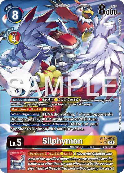 Silphymon (Alternate Art) BT16-012 SR (Beginning Observer)