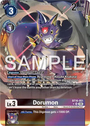 Dorumon (Alternate Art) BT16-051 SR (Beginning Observer)