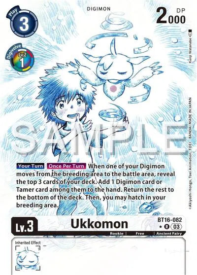 Ukkomon (Alternate Art) BT16-082 R (Beginning Observer)