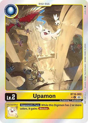 Upamon (Box Promotion Pack: Beginning Observer) BT16-003 U
