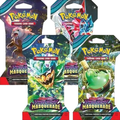 Twilight Masquerade Sleeved Booster Pack Art Bundle [Set of 4]