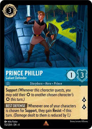 Prince Phillip - Gallant Defender 152/204 · Cold Foil (Ursula's Return)