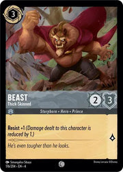 Beast - Thick-Skinned 176/204 · Cold Foil (Ursula's Return)