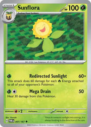 Sunflora 007/167 · Normal (Twilight Masquerade)