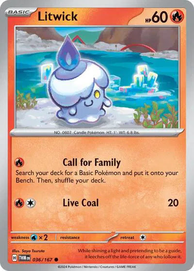 Litwick 036/167 · Normal (Twilight Masquerade)