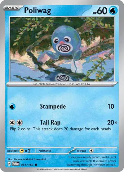 Poliwag 041/167 · Normal (Twilight Masquerade)
