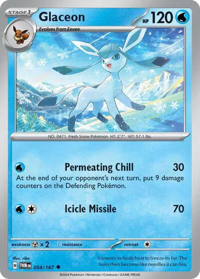 Glaceon 054/167 (Twilight Masquerade)
