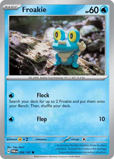 Froakie - SV06: Twilight Masquerade (TWM) - Reverse holo